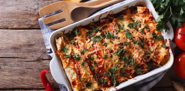 Image of Johnny's Beef Enchiladas