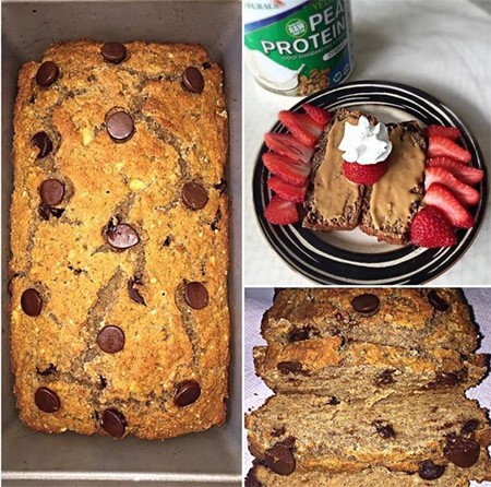 Image of Chocolate Chip Protein Banana Bread