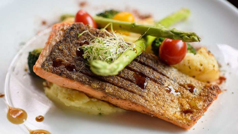 Image of Crispy Skin Pan Seared Salmon