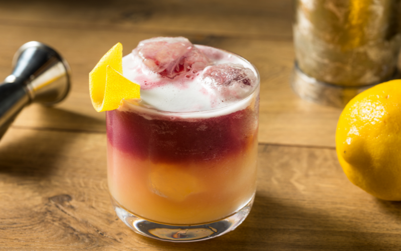 Maple New York Sour