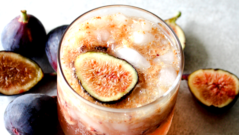 Image of Figgy Maple Bourbon Fizz
