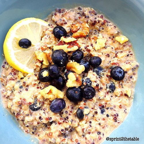 Image of Lemon Blueberry Breakfast Quinoa