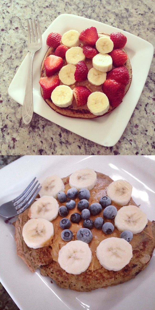 Image of Protein Pancakes With Fruit Topping