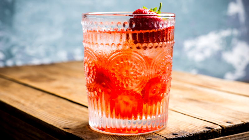 Image of Jalapeno Strawberry Margarita