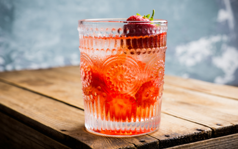 Jalapeno Strawberry Margarita