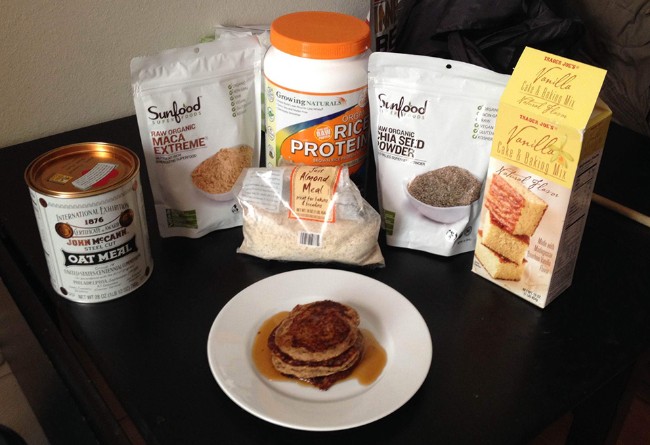 Image of Flourless (wheat-free) Protein Pancakes
