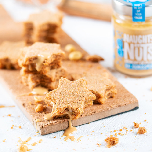 Gefüllte Doppelkeks Erdnussplätzchen