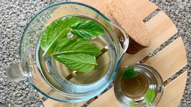 Image of Can you treat Stomach ache with mint leaves?