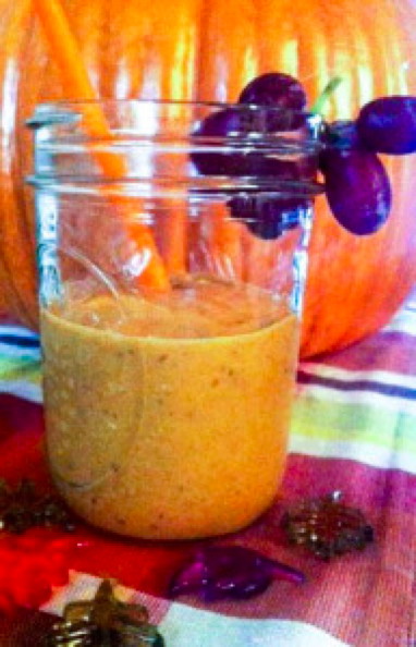 Frosty Pumpkin Protein Smoothie