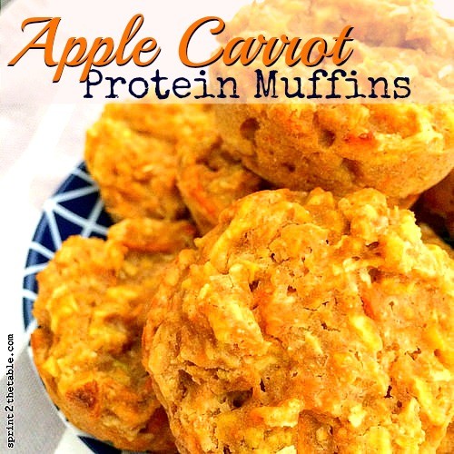 Image of Apple Carrot Protein Muffins