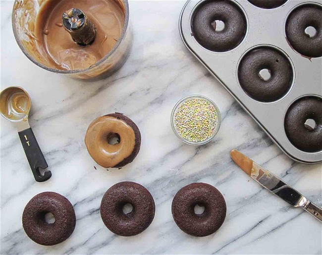 Image of Vegan Protein-Packed Donuts with 