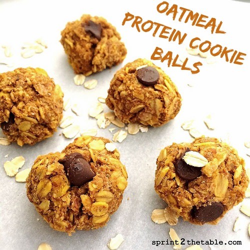 Image of Protein Oatmeal Cookie Balls