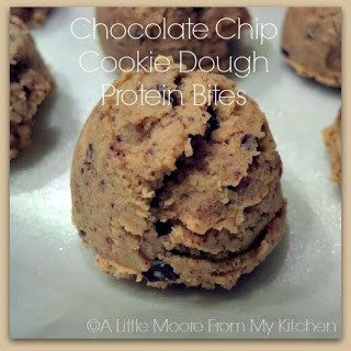 Image of Chocolate Chip Cookie Dough Protein Bites