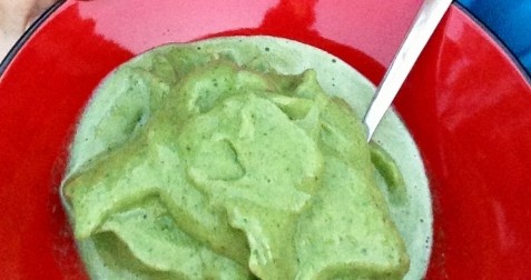Image of Delicious Spinach Protein Smoothie (Or Nice Cream)