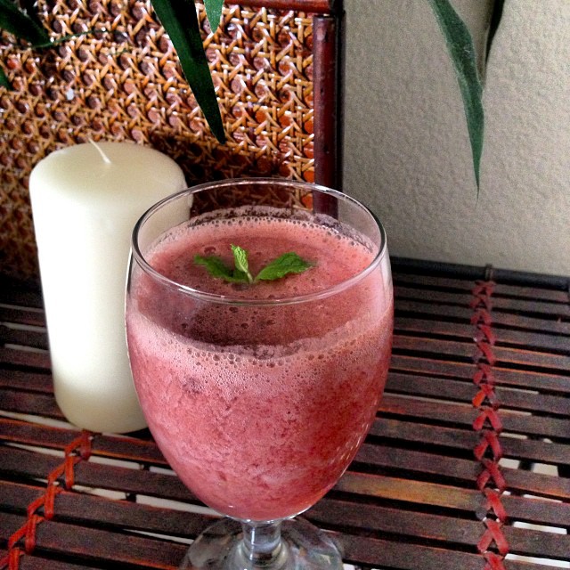 Image of Strawberry Chocolate Mint Smoothie
