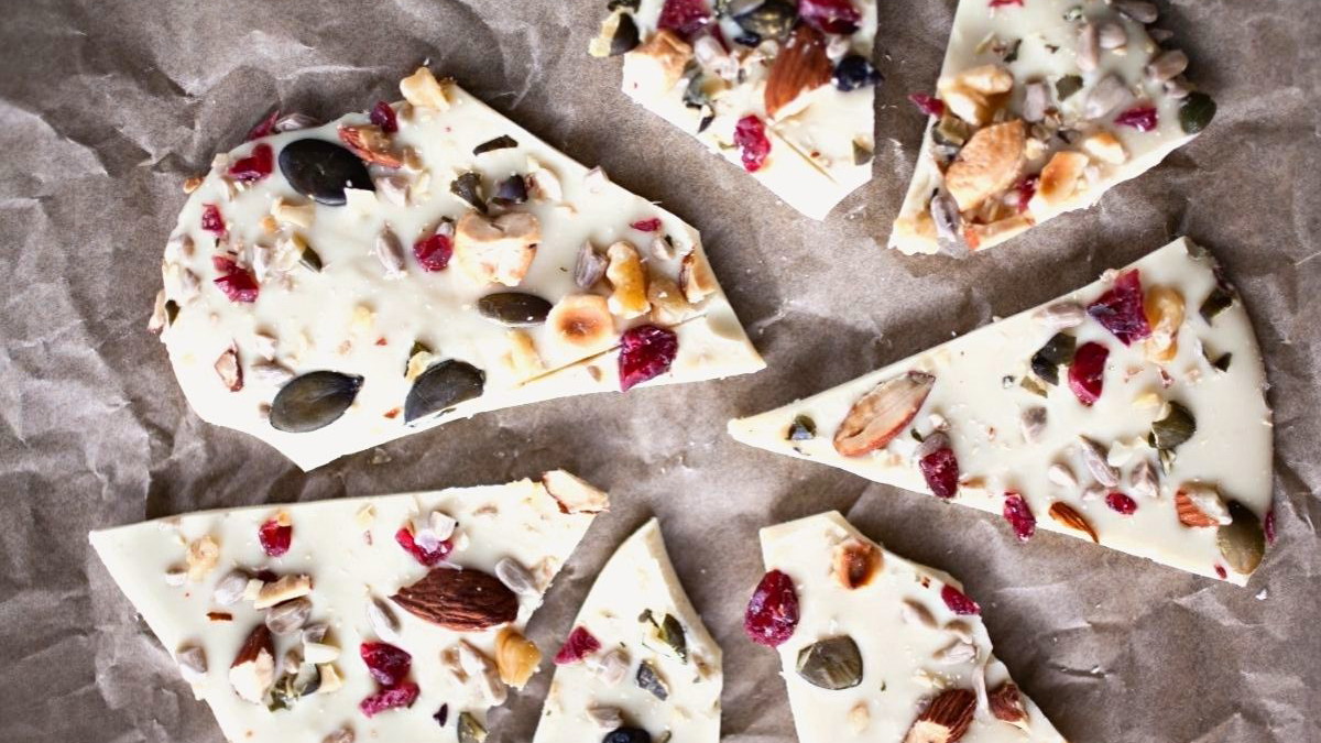 Image of Holiday Almond Bark
