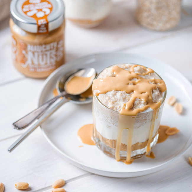 Vegan Salted Caramel Blended Oats