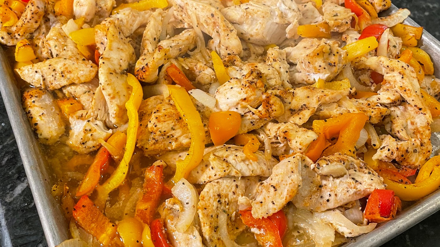 Healthy Sheet Pan Fajitas-image