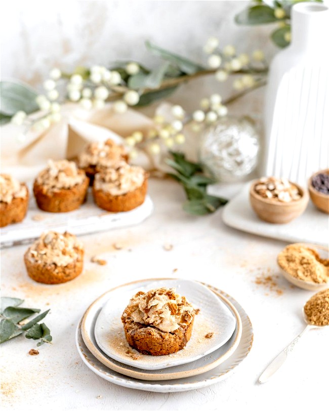Image ofAlmond Gingerbread Muffins