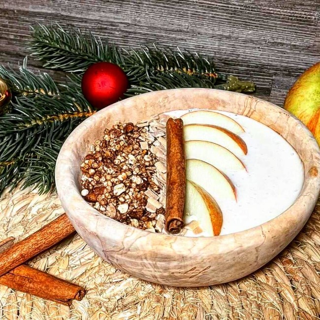 Image of 🍏🍎 Apfel-Zimt-Smoothiebowl🥣