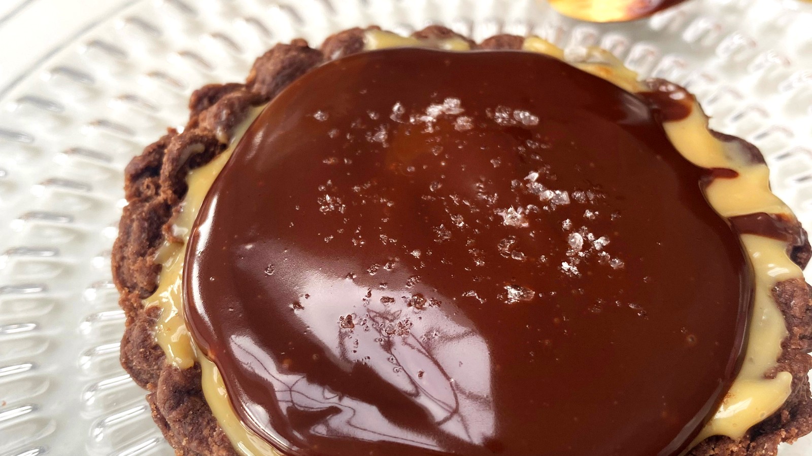 Image of Chocolate and Dulce de Leche Tarts