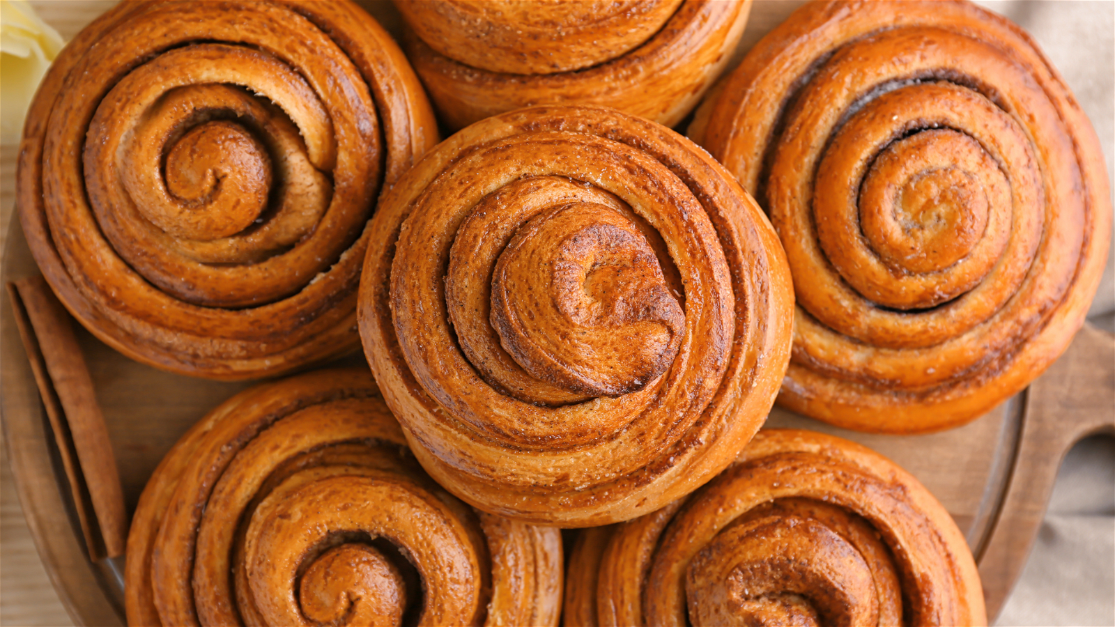 Image of Spiced Cinnamon Rolls with Cream Cheese Frosting