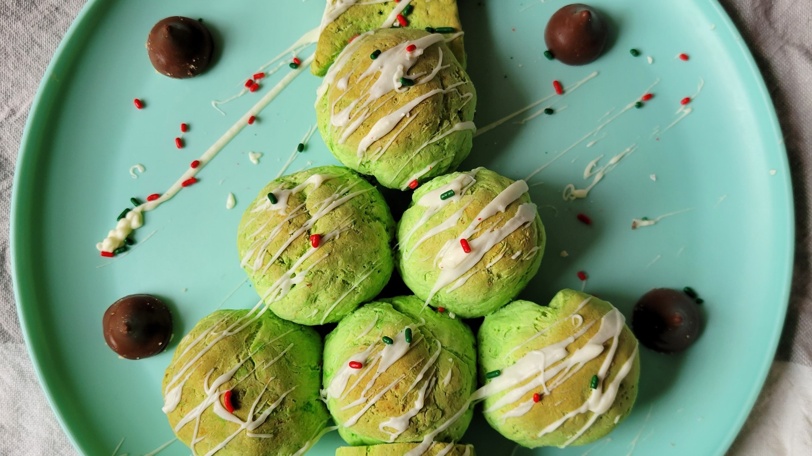 Image of Christmas Tree Bread