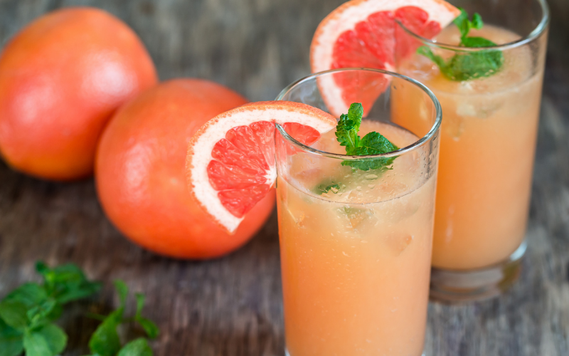 Ginger Mint Paloma