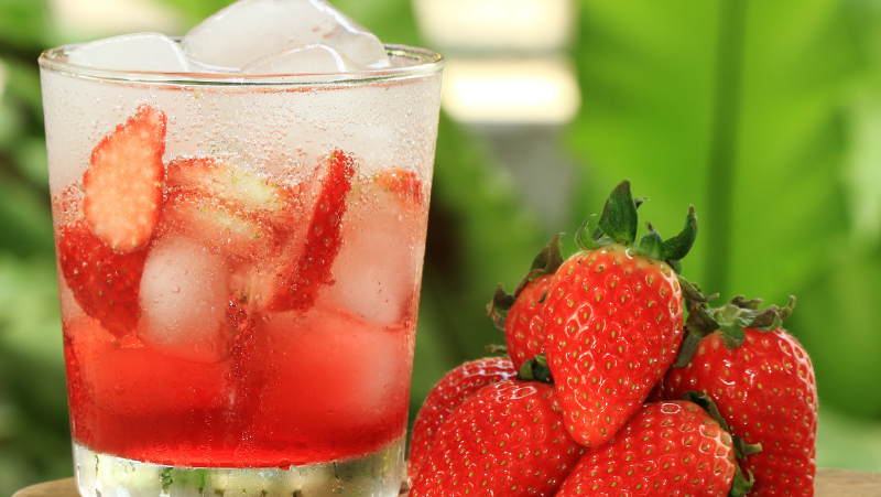 Image of Strawberry Tequila Soda
