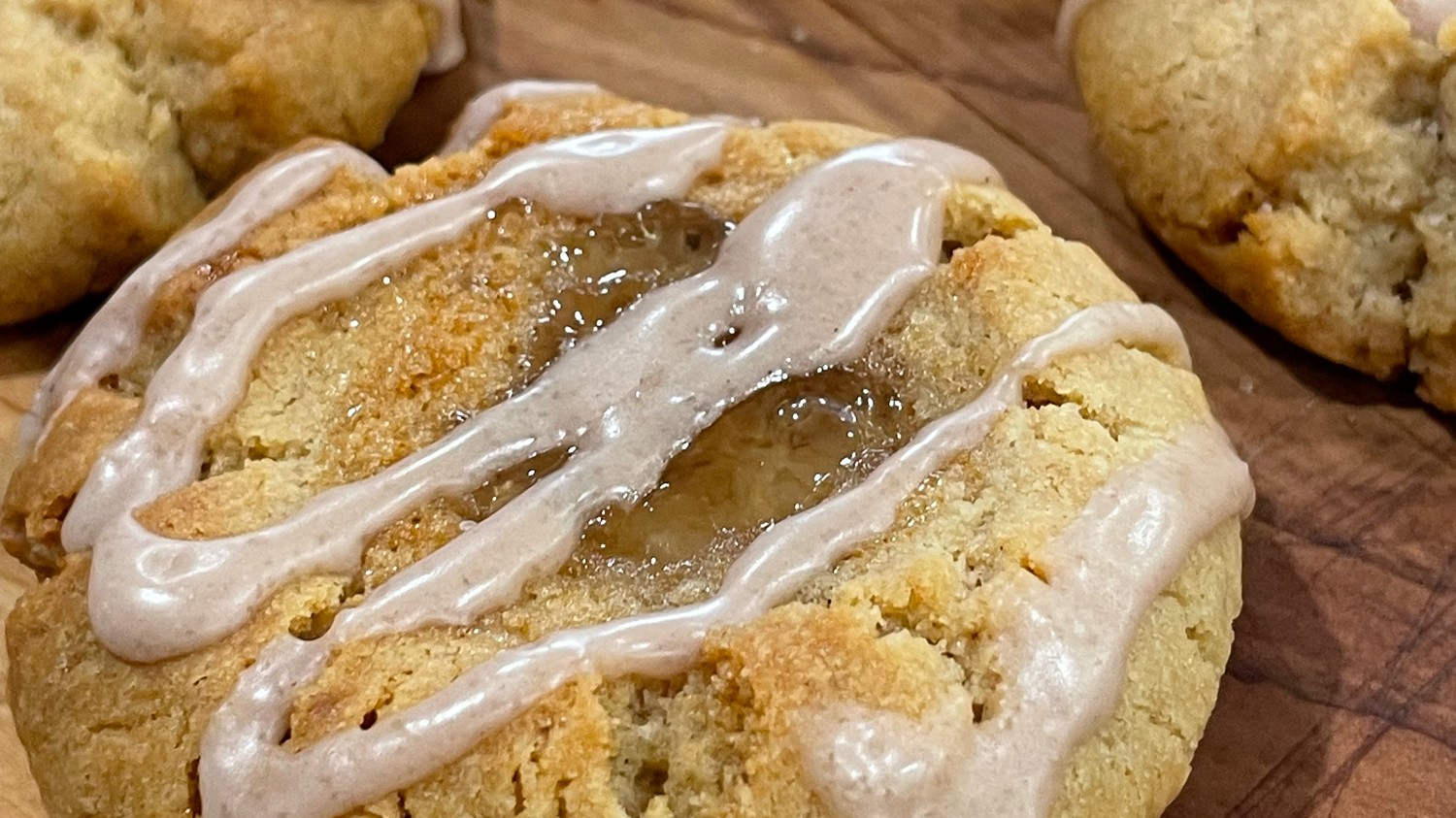 Chocolate Sea Salt Peanut Butter Thumbprint Cookies-image