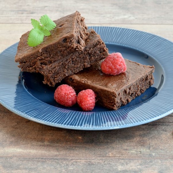 Image of Chcolate Brownie with Sukrin Syrup
