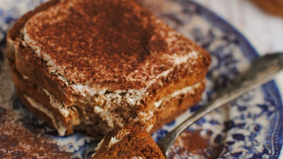 Image of Ricetta tiramisù fit al cioccolato bianco