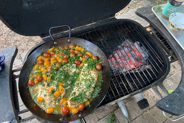Image of Grouper with Blistered Tomatoes & Fresh Herbs