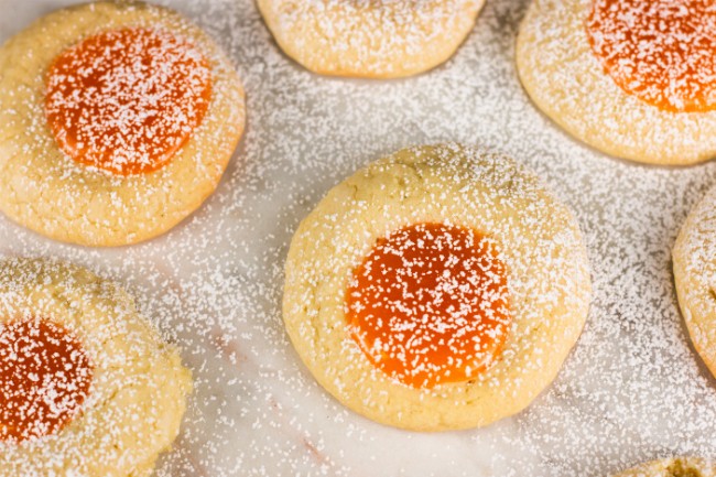 Image of Kingston Earl Grey Thumbprint Cookies