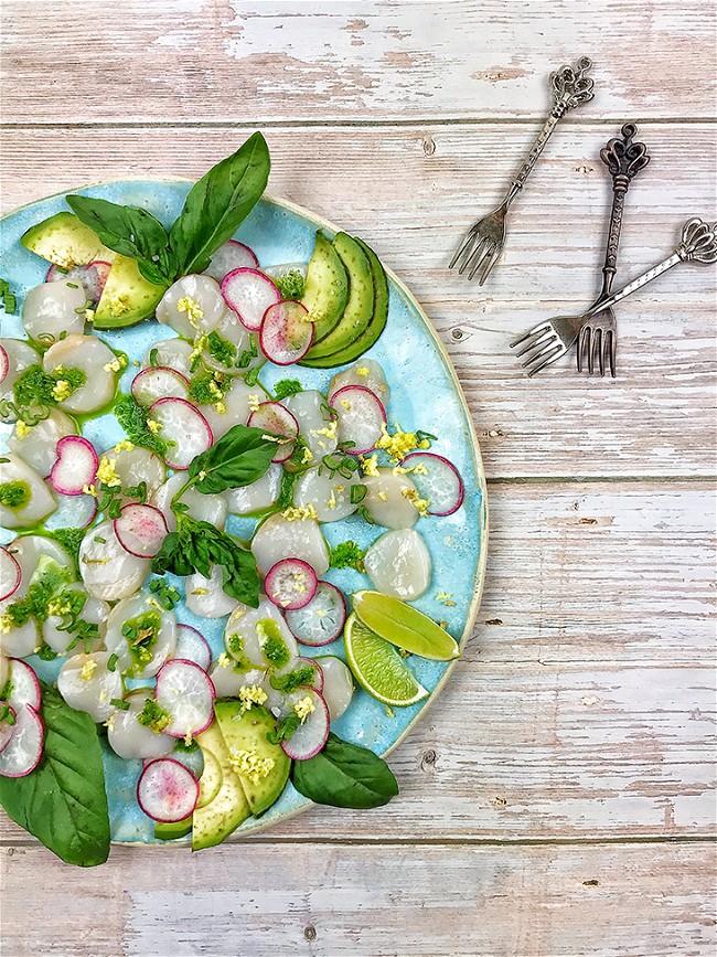 Image of Carpaccio de ostiones