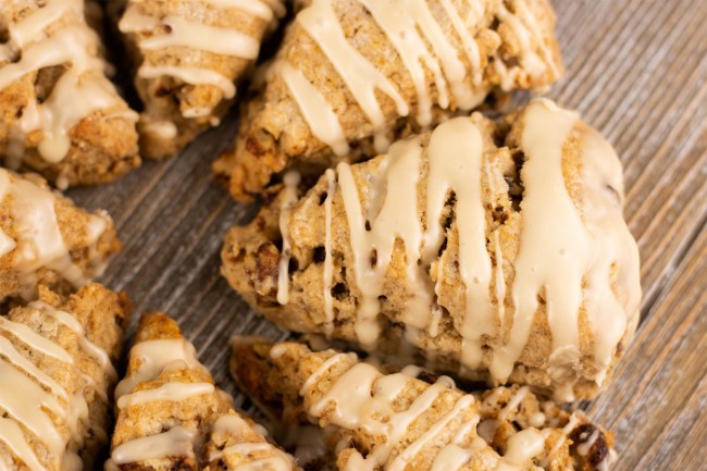 Image of Maple Chai Scones with Maple Glaze