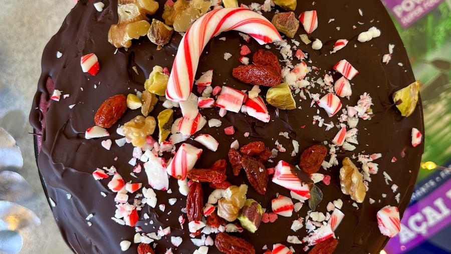 Image of Choc Top Festive Berry Smoothie Bowl