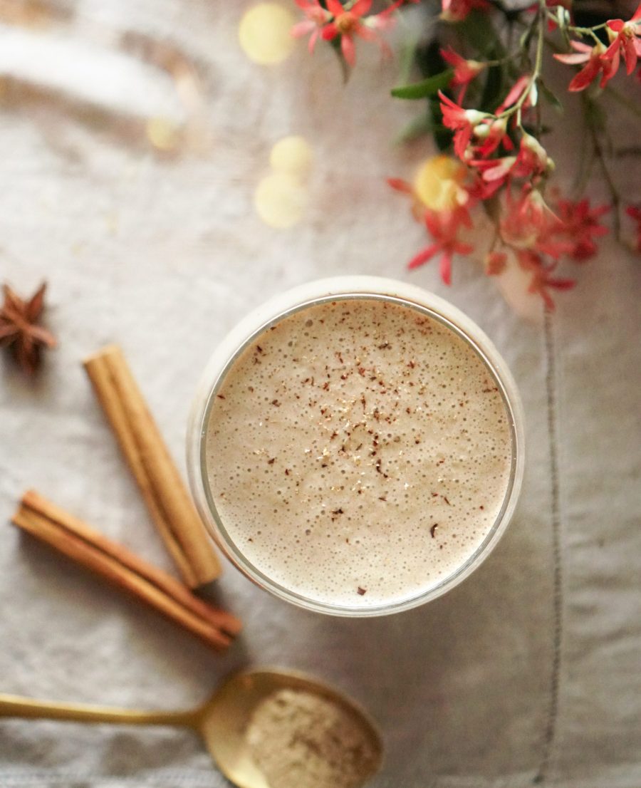 Festive Gingerbread Maca Smoothie