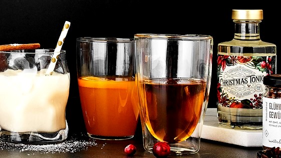 Image of Alkoholfreier Glüh-Gin mit Christmas Tonic Sirup Rezept