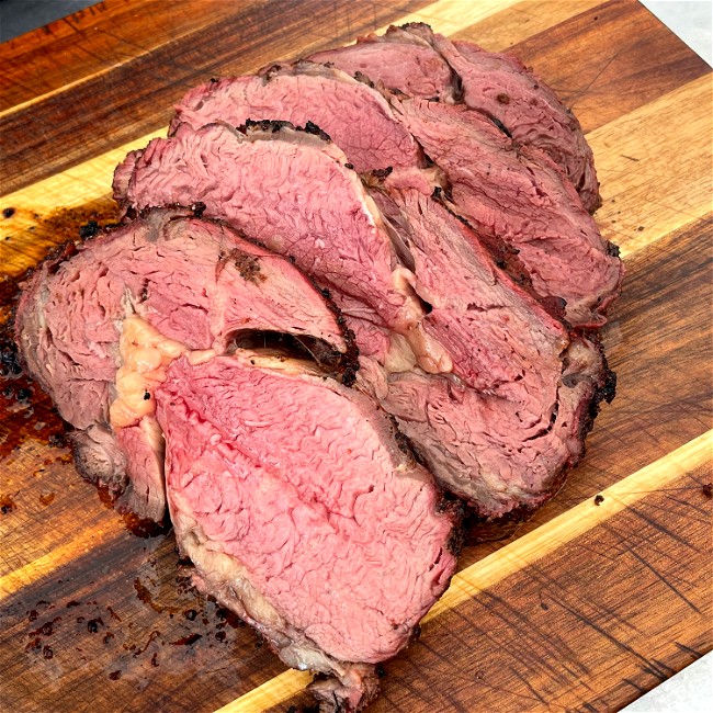 Image of Prime Rib with a Horseradish Sauce