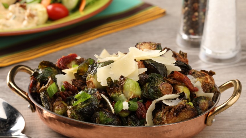 Image of Smoked Pan-fried Brussels Sprouts  