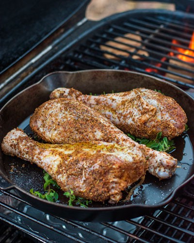 Image of Smoked Turkey Legs with The Usual