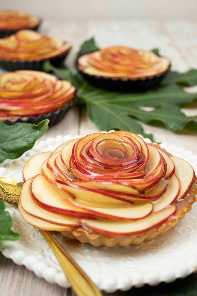 Image of Tarta de manzana y caramelo
