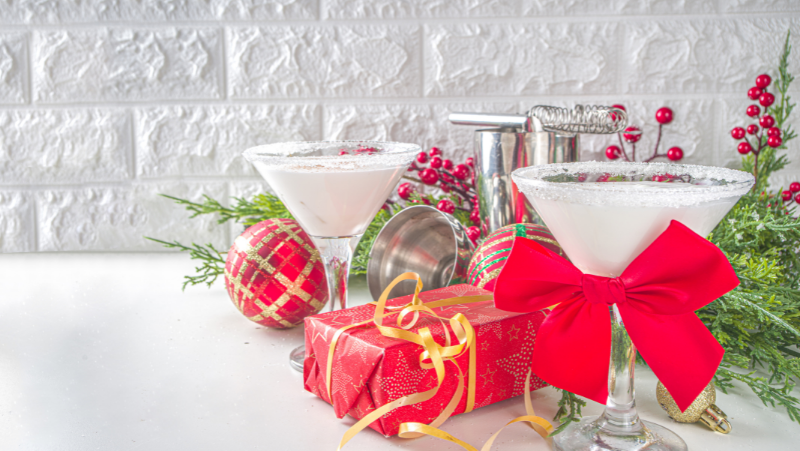 Image of White Christmas Martini