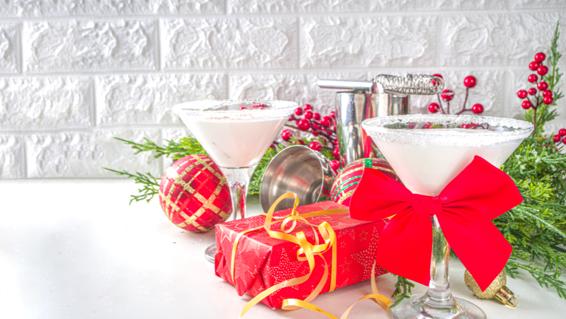 Image of White Christmas Martini