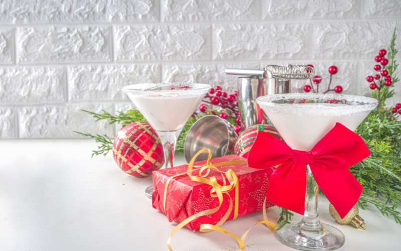White Christmas Martini