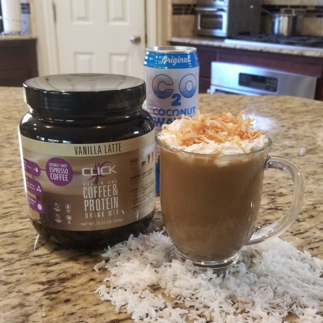 Image of CLICK Coffee Protein Coconut Latte