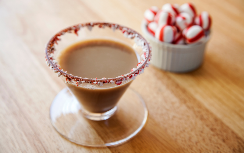 Peppermint Espresso Martini