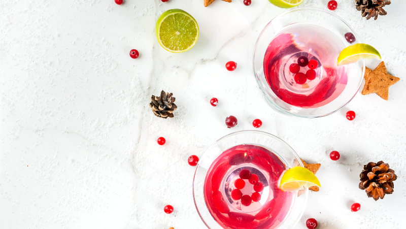 Image of Mistletoe Martini Cranberry