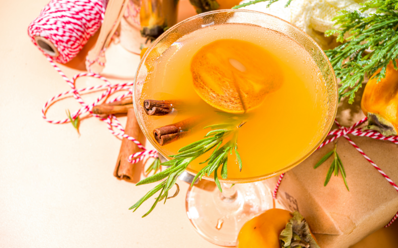 Spiced Persimmon Bourbon